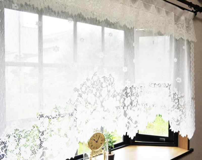 interior despres レースカーテン 日本製 パイルレース スタイルカーテン