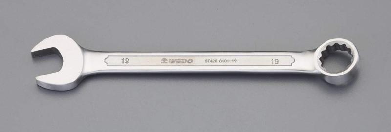 樂天商城 - エスコ(Esco) 27mm 片目片口スパナ(ステンレス製) EA614BS-27