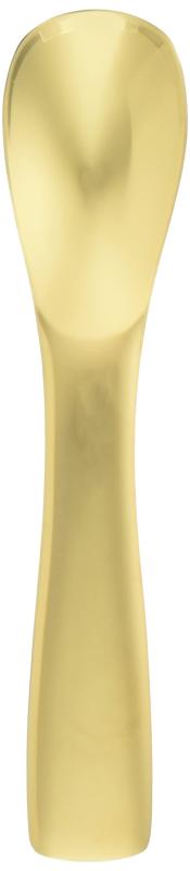 新光金属(Sinkoukinzoku) スプーン ゴールド仕上げ 全長124mm 純銅アイスクリームスプーン I-001