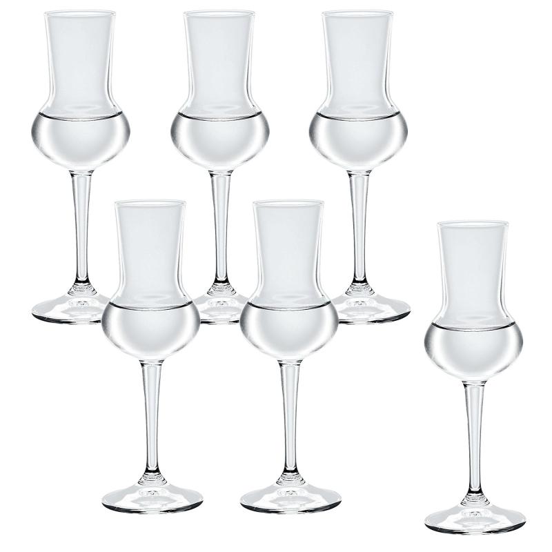 ブランシェ・アソシエ グラス ワイングラス リゼルバ グラッパ 6個セット φ5.6×16.3cm 80ml イタリア製