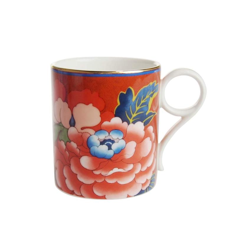 ウェッジウッド(Wedgwood) マグカップ レッド 250ml ペオニア 40032115