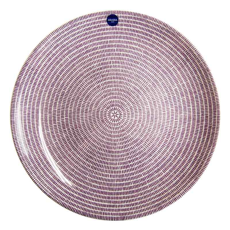 Rakuten - アラビア(Arabia) 大皿 パープル 26cm 24h avec (アベック) 64-1180-100197-6