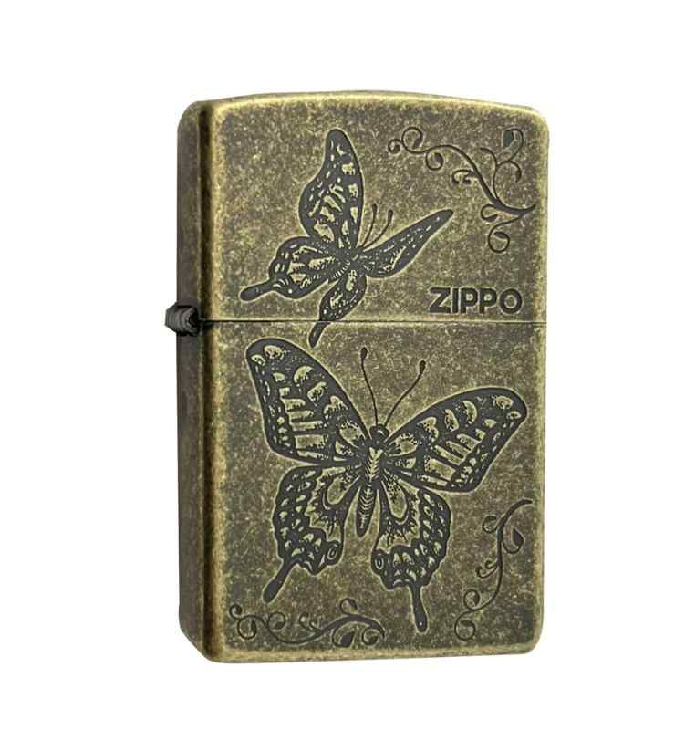 ZIPPO(ジッポー）バタフライ 蝶 2BS-BT (アンティーク)