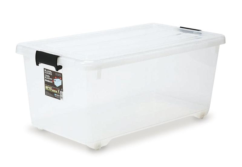 サンコープラスチック アクティボックス X型 ナチュラル 510081 幅74×奥行40×高さ31.5cm