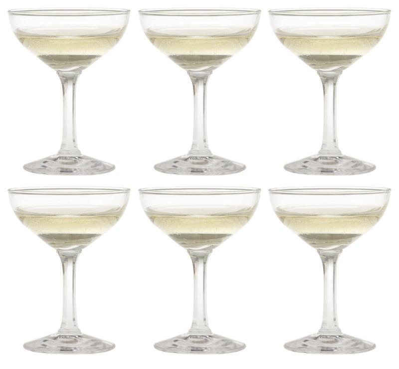 東洋佐々木ガラス シャンパングラス 310ライン シャンパン 125ml 6個セット 日本製 食洗機対応 グラス 業務用グラス 31034