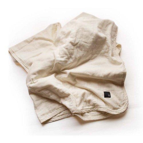 ファブリックプラス 5重 ガーゼケットキルト 日本製 無添加 [ シングル：140×190cm / ナチュラル・アイボリー ] タオルケット【ブランド】Fabric+　【サイズ】横140×縦190cm【重さ】約780g　【素材】綿100％(...