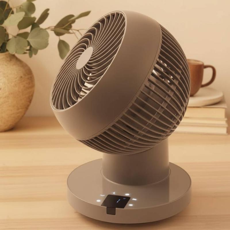 iimono117 サーキュレーター DCモーター【節電対策】ハイパワー風量 扇風機 兼用 静音 リモコン付き 左右 上下 360度回転 タイマー機能 換気 空気循環 部屋干し 冷房 梅雨除湿 衣類乾燥 日本語