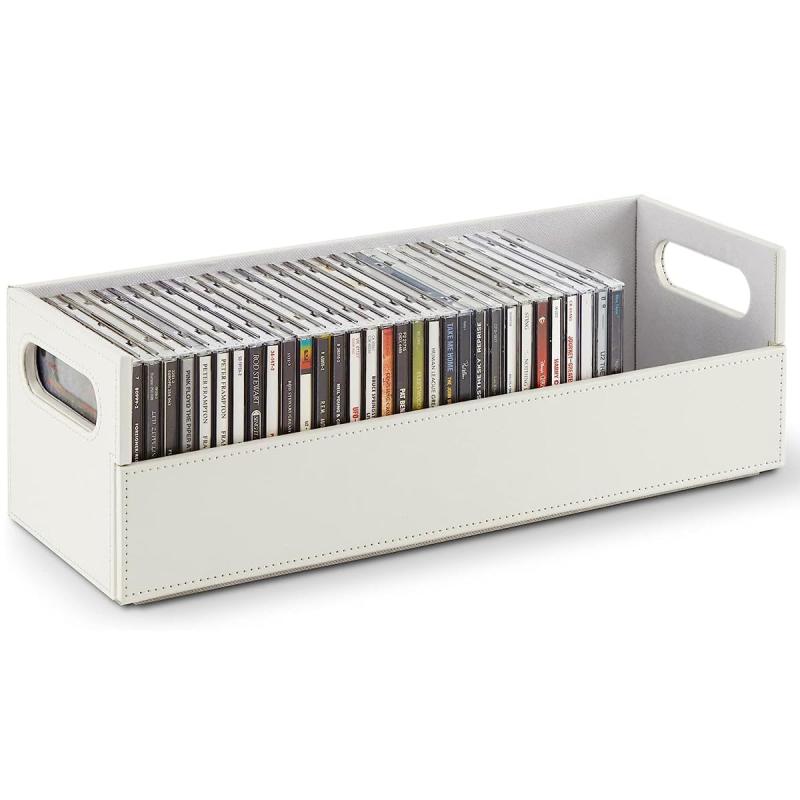CDラック CDケース DVD 収納 ラック スリム CD/DVD/PS5ゲームソフト/ブルーレイ収...