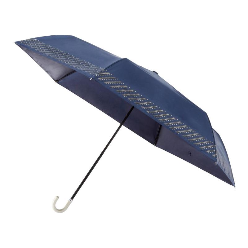 Rakuten - 【ムーンバット】エスタ 日傘 折りたたみ傘 一級遮光 UV 晴雨兼用キラキラ パール加工 スカラップ 30213 30214