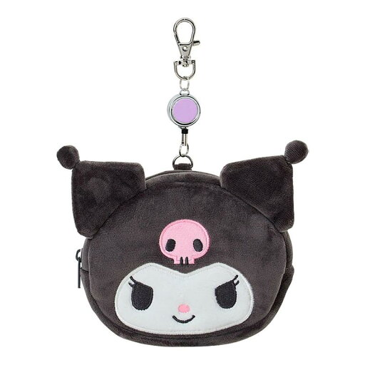 サンリオ(SANRIO) フェイス形パスケース&ポーチ 綿・PVC・スチール・ポリエステル 定期入れ リール付き 小物収納 対象年齢15才以上 サンリオ(SANRIO) フェイス形パスケース&ポーチ 綿・PVC・スチール・ポリエステル 定期入れ リール付き 小物収納 対象年齢15才以上