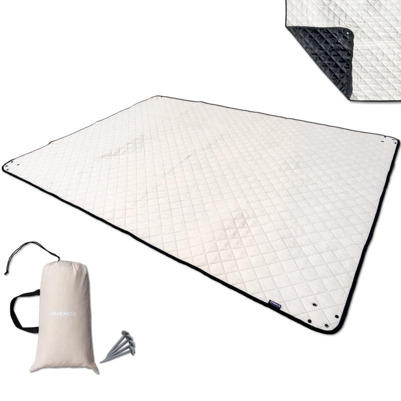 JIMENCE（ジーメンス） レジャーシート 厚手 防水 収納袋付き 1~3人用 200×150cm キャンプマット