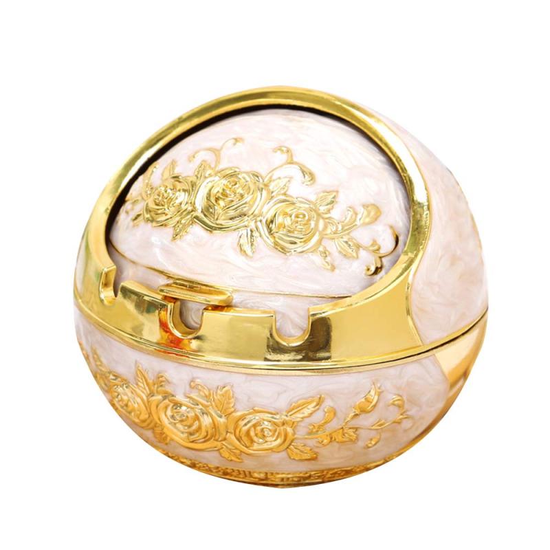 灰皿 はいざら 卓上灰皿 蓋付き 煙と臭いを遮断する ワンタッチ式 コンパクト大容量 おしゃれ 洗いやす..