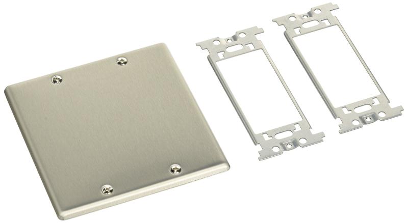 パナソニック(Panasonic) フルコート加工 新金属カバープレート 取付枠付