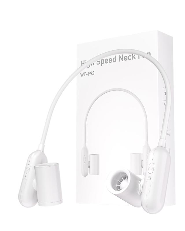 首掛け扇風機 ネックファン【7m/s業界N0.1風量×アウトドア専用】 2025 超軽量 高速ドローンモーター 360度送風角度調節 両手解放 巻き込み防止 Type-C充電式 ネッククーラー 熱中症対策 万博暑