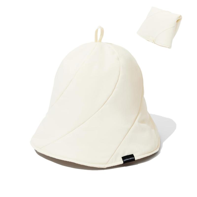 [S SaunaNova] サウナハット 【100個以上研究した理想形】 メンズ レディース 大きめ 深め サウナキャップ サウナ帽子 男女兼用 3層構..