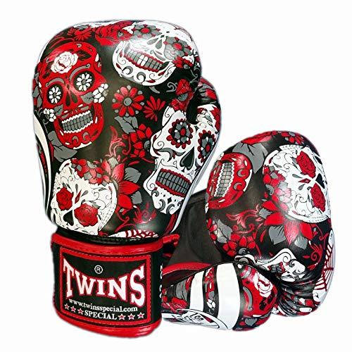 Rakuten - Twins ボクシンググローブ 本革製 シュガースカル Red/Black