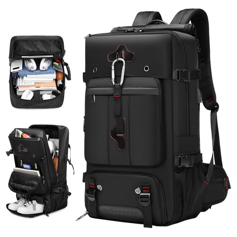 [Yometree] 70L 大容量 3WAY 防水 リュックサック ビジネス 防災 バッグ 17インチPC収納 可能 旅行 登山 キャンプ アウトドア 用 オックスフォード生地