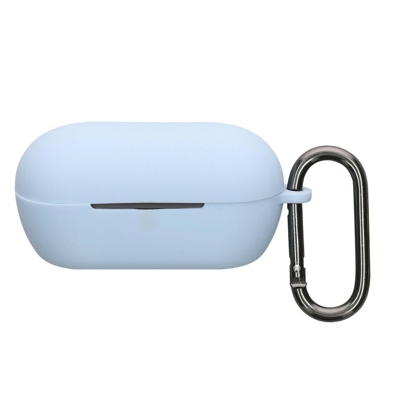 kwmobile イヤホンケース Sony WF-C710N対応 ケース - ワイヤレスイヤホン シリコン 落下防止 黒色