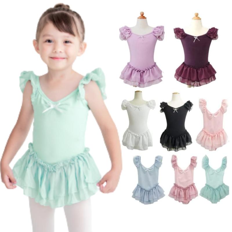 バレエ専門店ミニヨン バレエ レオタード 半袖 子供 こども 3232