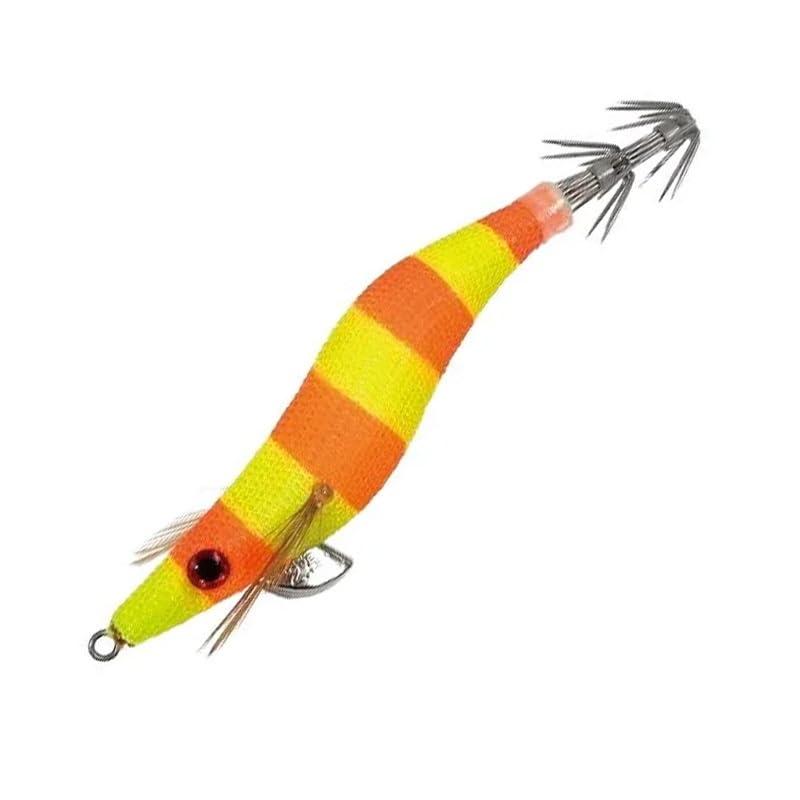 【2024年新色追加】バンガードジャパン デスフォール出雲 2.5号 イエローゼブラ（夜光下地）【釣り フィッシング ケンサキイカ ツツイカ イカメタル オモリグエギ オモリグ ドロッパー エギ