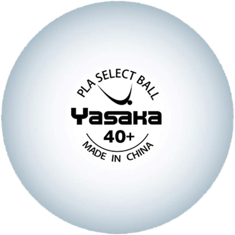 Balls - ヤサカ(Yasaka) 卓球 ボール プラセレクトボール ホワイト 10ダース(120球)入 A61
