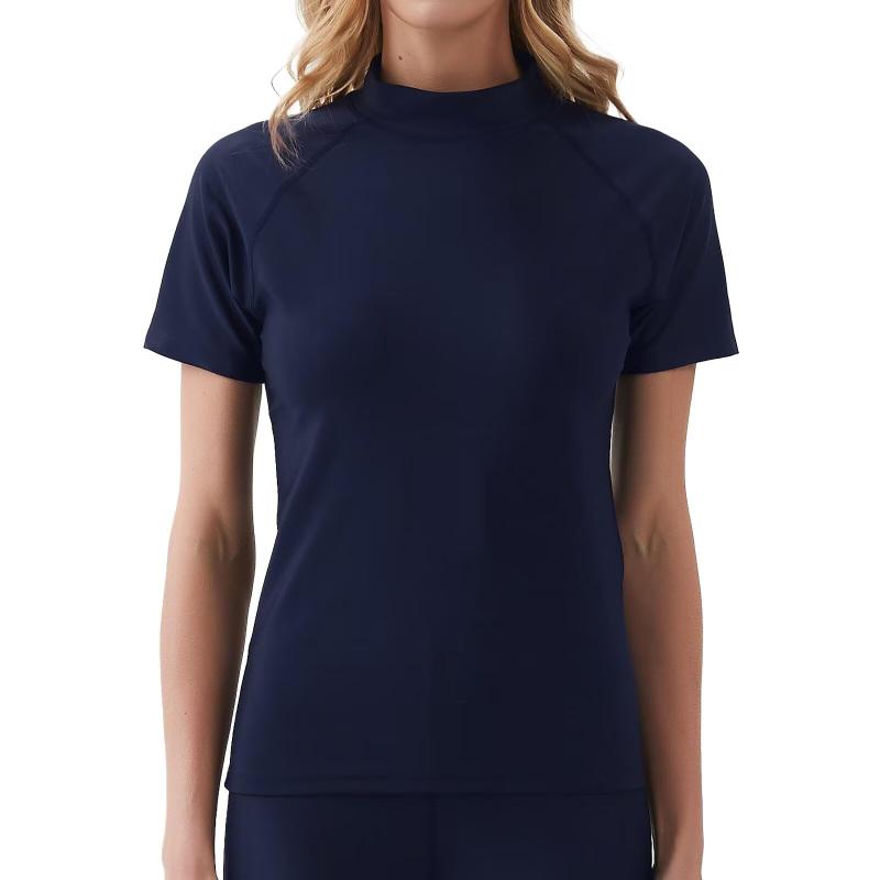 [Sillictor] ラッシュガード レディース 水着 半袖 ラッシュ tシャツ UVカット スイムウェア コンプレッション プール 海 海水浴 日焼け対策 夏服 水陸両用 [UVカット・冷感速乾]