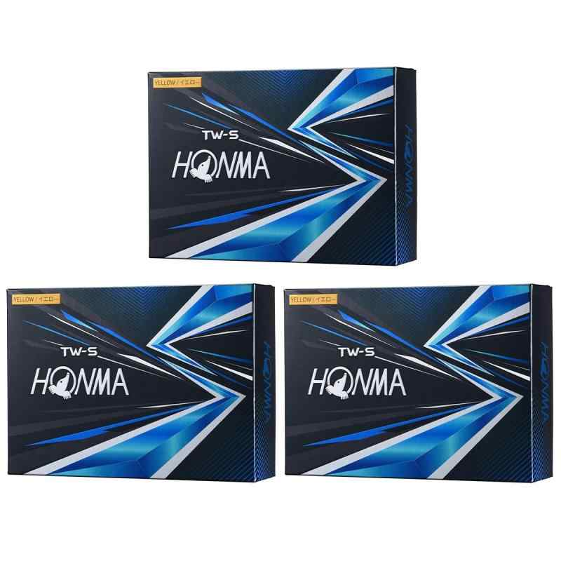 本間ゴルフ HONMA ボール TW-S ボール 2021年モデル 3ダースセット 3ダース(36個入り)