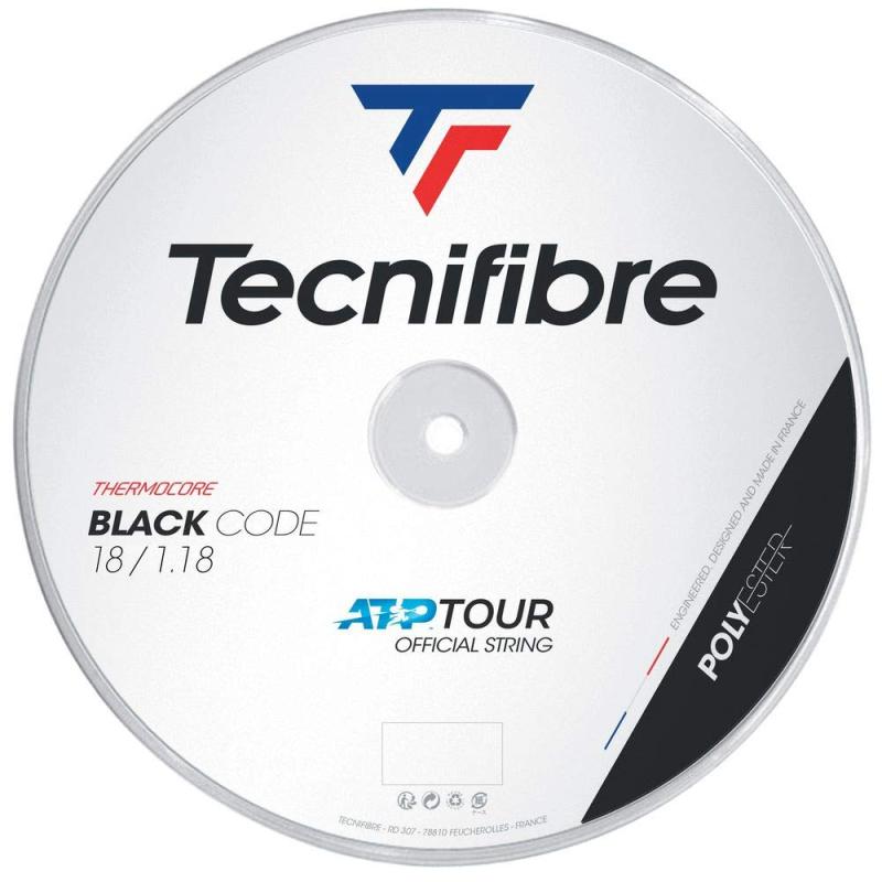 テクニファイバー(Tecnifibre) 硬式テニス ガット ブラックコード 200m