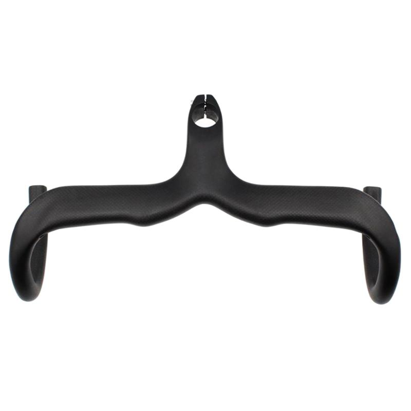 1-29]中古 RXL SL カーボン？？ ドロップハンドル・ステム 黒／赤 RXL
