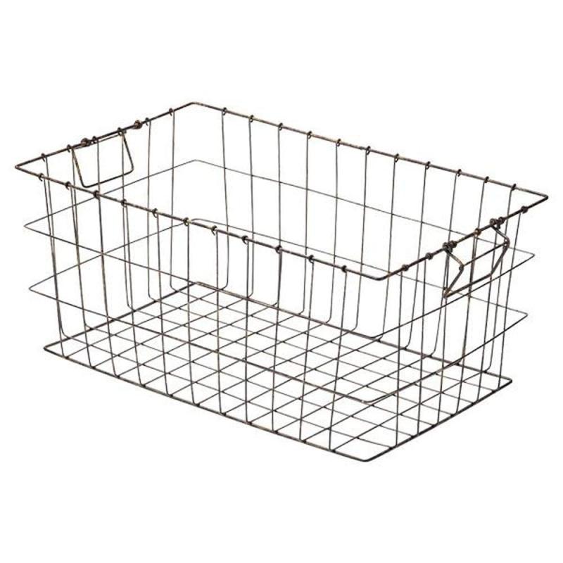 樂天商城 - ワイヤーバスケット アンティーク44cm 55-47