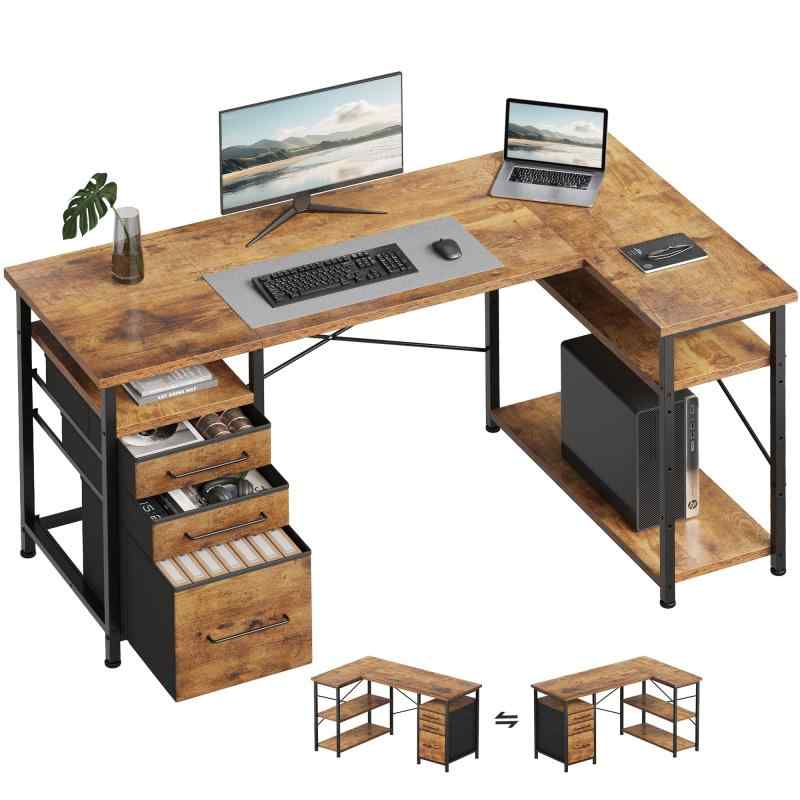 Maihail SZ901-902-JP パソコンデスク l字�