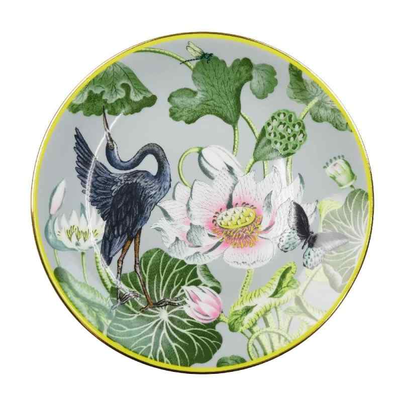 ウェッジウッド (Wedgwood) ワンダーラスト ピオニー ダイアモンド ティーカップソーサー [並行輸入品]