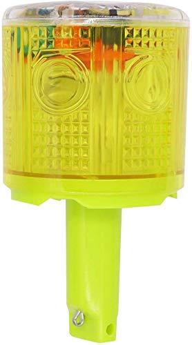 Aolyty LED 太陽光発電自動点滅灯 警告灯 ソーラータイプ 高輝度 省エネルギー ip45防水 工事