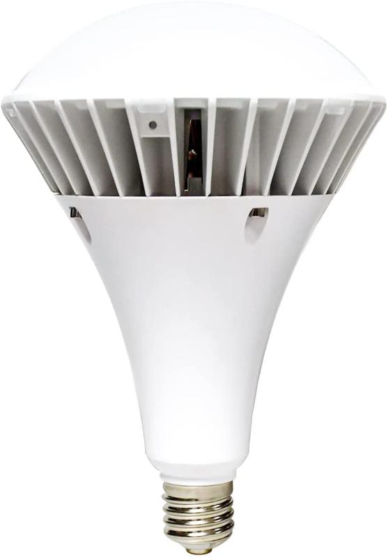 Buvan LED電球 昼白色 5000K 看板照明 LEDビーム電球 バラストレス水銀灯代替 IP66 防水防塵 レフ電球 50000H長寿命 高輝度 無騒音 無輻射 スポットライト ハイビーム電球 駐車場 工場 店舗 倉庫 工