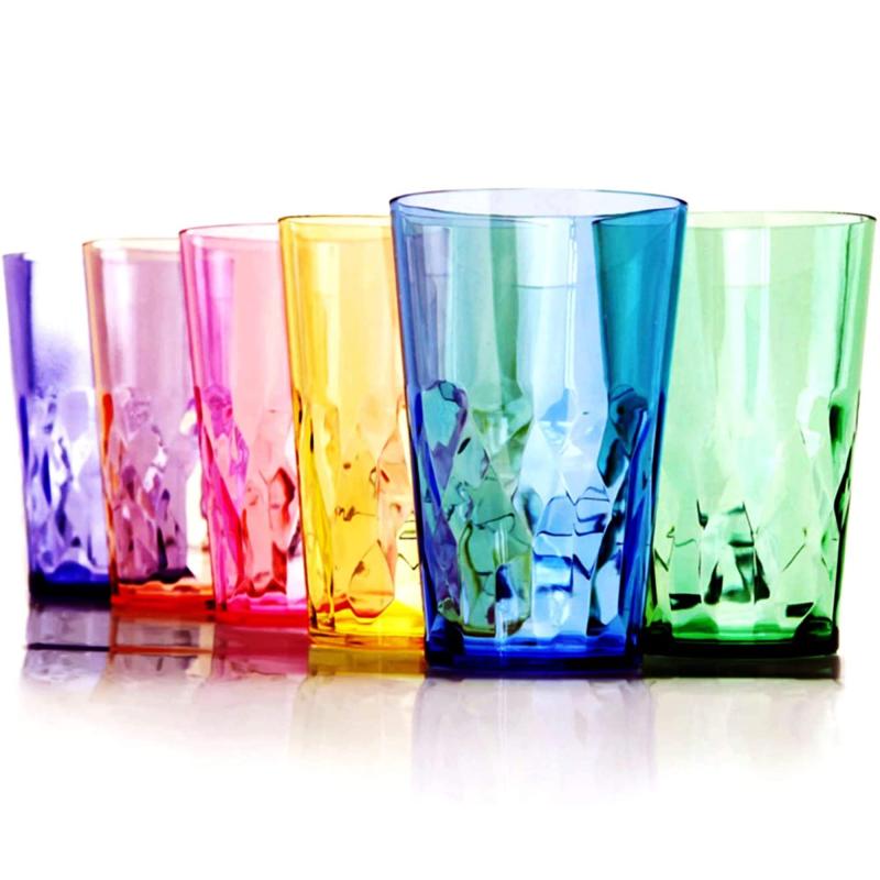 Rakuten - SCANDINOVIA【日本製】560ml 割れないグラス - 6個セット - 割れない プラスチック コップ - ハイグレード プラコップ BPA フリー 食洗機 食器洗い乾燥機 対応 割れないコップ
