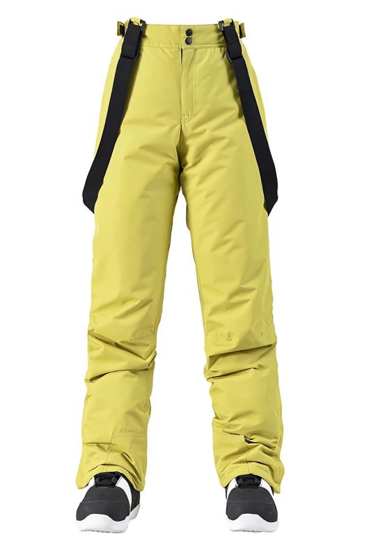 [MORGEN SKY] スノーボード ウェア スキーパンツ スキーウェア スノーパンツ メンズ レディース 男女兼用 防寒ズボン サスペンダー付き アウトドア サイズ調整可能 雪遊び 登山 撥水 防風 防寒