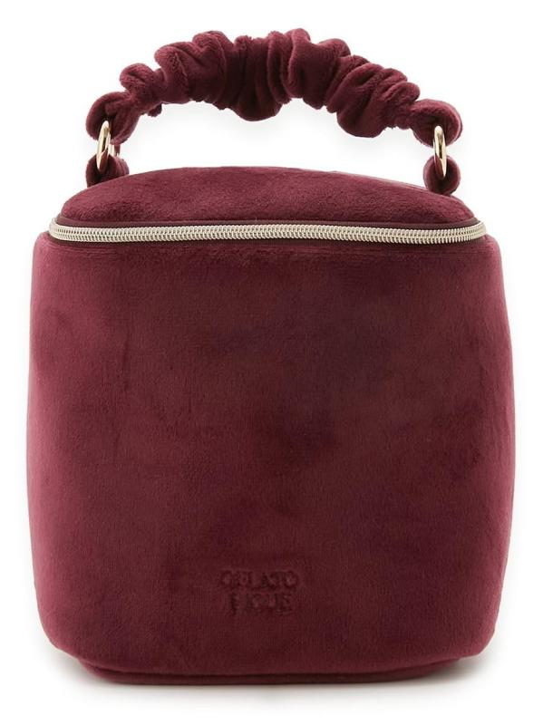 ベロアバニティポーチ