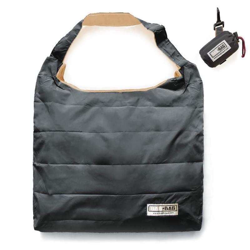 乐天商城 - [Bag-Bag] 折りたたみ式防水バックパック ブラック