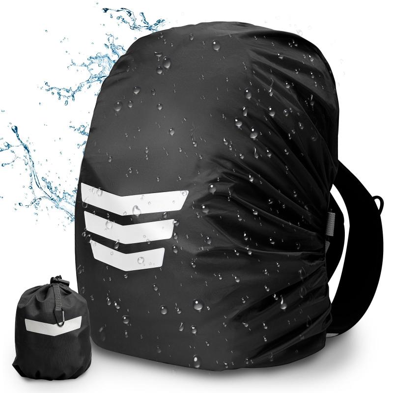 Rakuten - [BESPOTCL] リュックカバー 防水 ザックカバー 完全防水 軽量 クロスバックル 反射材 リュック レインカバー 落下防止 収納袋付き 通勤 通学 登山 自転車