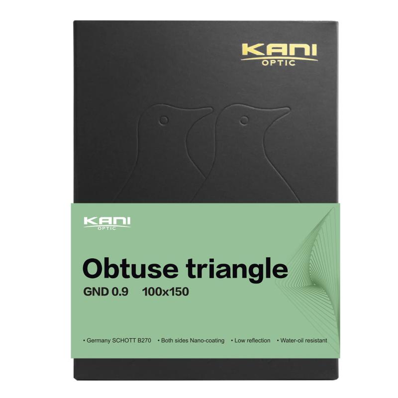 KANI GNDフィルター Obtuse triangle GND0.9 150x100mm / 鈍角三角形 ハーフND8
