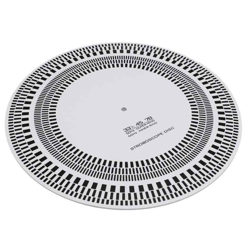 ターンテーブル ストロボ ディスク、レコード プレーヤー スピード ディスク、ディスク回転速度検出 直径 297mm 厚さ 3mm 調整可能なターンテーブル キャリブレーション ディスク