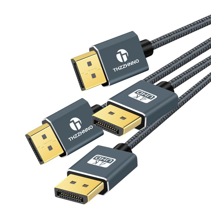 乐天商城 - Thzzhnno 4K DisplayPortケーブル