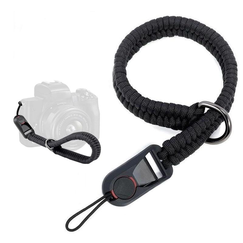 [DENGUJD] カメラストラップ パラコード編みハンドストラップ クイック着脱 調節可能 ミラーレス対応 落下防止 ハンドストラップ アクセサリー【超軽量＆高耐久】パラコードをハンドメイドで編み込んだカメラストラップ。軽量で丈夫な素材を...