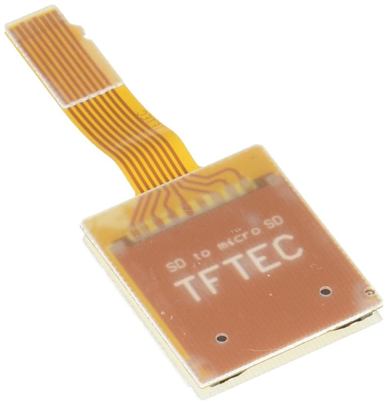 変換名人 SDHC/SD → microSDHC/microSDに逆変換するアダプタ SDB-TFA端子 : SDHC/SD → microSDHC/microSD