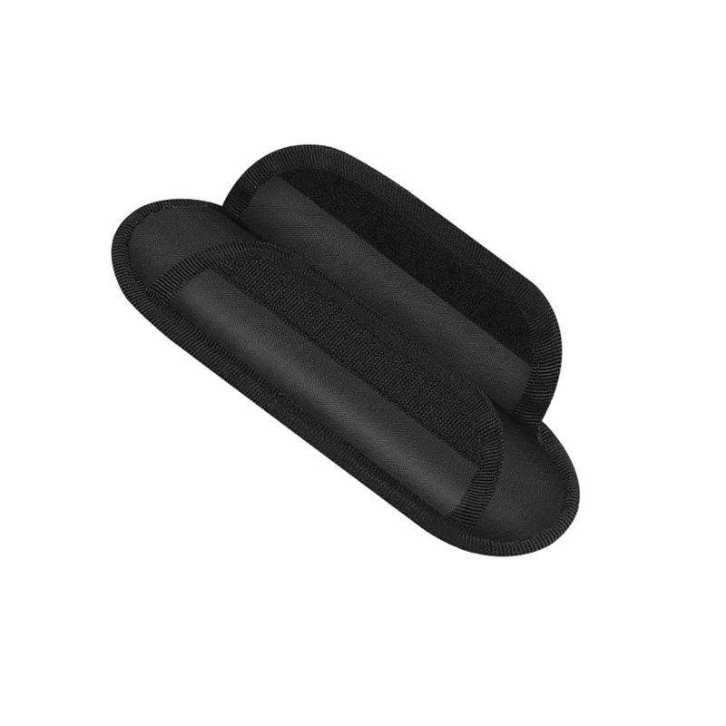 ALLVD 肩パッドクッション簡単装着肩当て分散過重量パソコンバッグ/カメラバッグ/旅行バッグ/スポーツバッグ/リュックサック最適（黒）