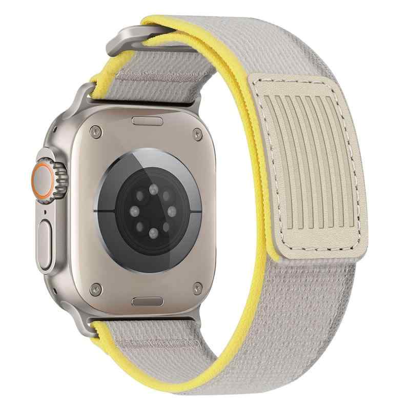 Rakuten - HITZEE Band コンパチブル Apple Watch バンド 49mm 45mm 44mm 42mm 柔らかいナイロン編組 ループアップルウォッチ バンド 調整可能なスポーツ バンド Apple Watch Ultra 2 シリーズ 9 8 7