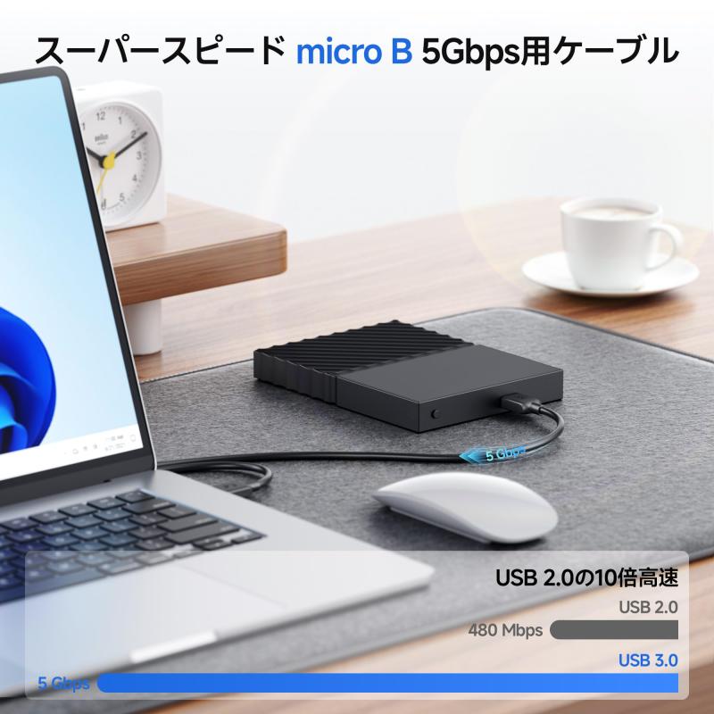 Cable Matters マイクロUSBケーブル