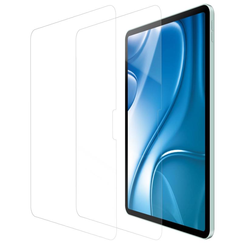 樂天商城 - エレコム iPad Air 11インチ (M3/M2) 2025/2024年 フィルム ペーパーテクスチャ ケント紙タイプ 反射防止 アンチグレア 貼りやすい 貼り直し可能 【2枚入り】 TBWA24MFLAPLLWN