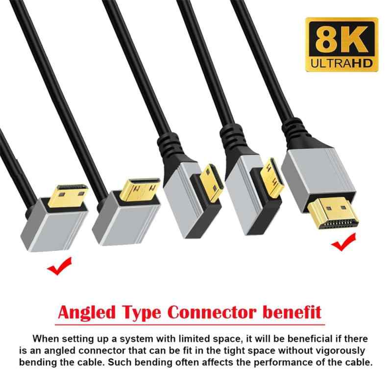 NFHK 90�٥����󥢥󥰥�ߥ�HDMI 2.1 Ķ����HDTV�����֥� 8K 4K �ϥ��ѡ������ѡ��ե쥭���֥륹��ॳ���� ������A���饿����C �����HDTV�� 50cm