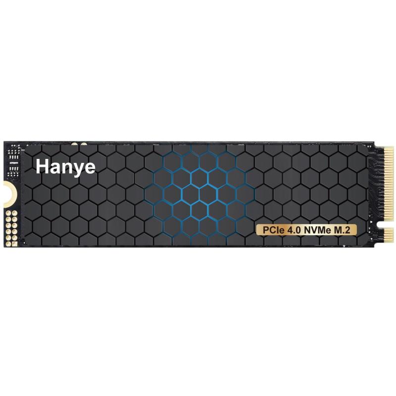 Hanye 内蔵 SSD 1TB 新型PS5 PS5動作確認済み PCIe Gen4x4 M.2 NVMe 2280 3D NAND グラフェン放熱シート付き HE80